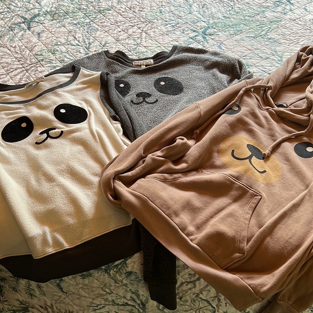 GUC! Wildfox bear bundle!! Sz XS-M